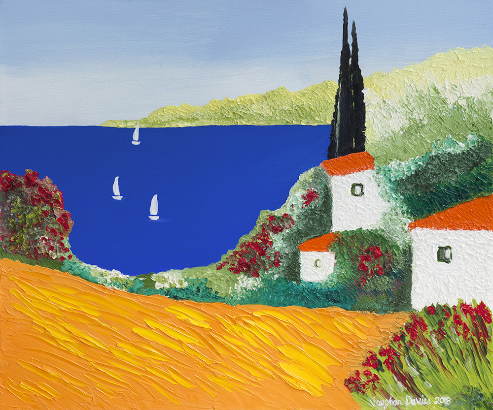 Vaughan Davies panorama painting