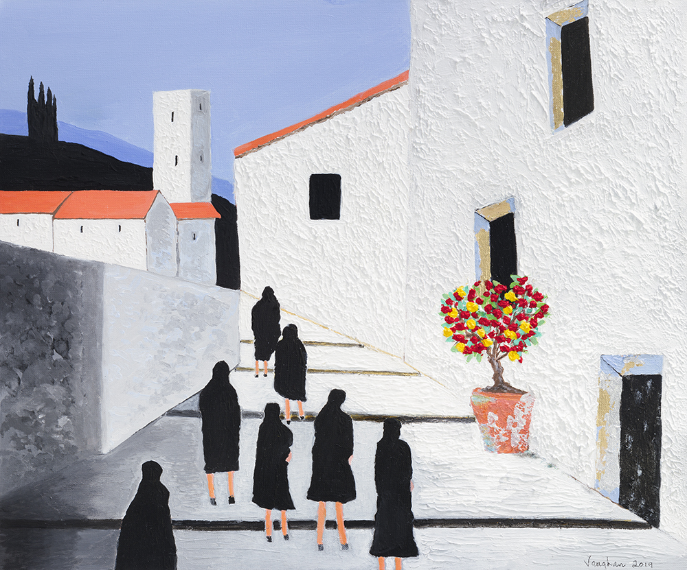 Vaughan Davies panorama painting