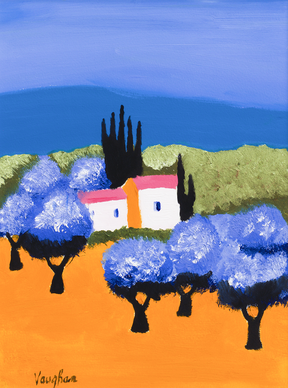 Vaughan Davies panorama painting