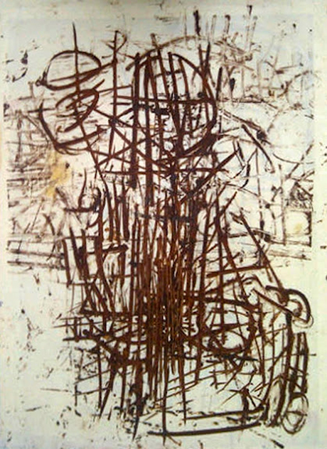 Hamburg Work on Paper by Stuart Sutcliffe