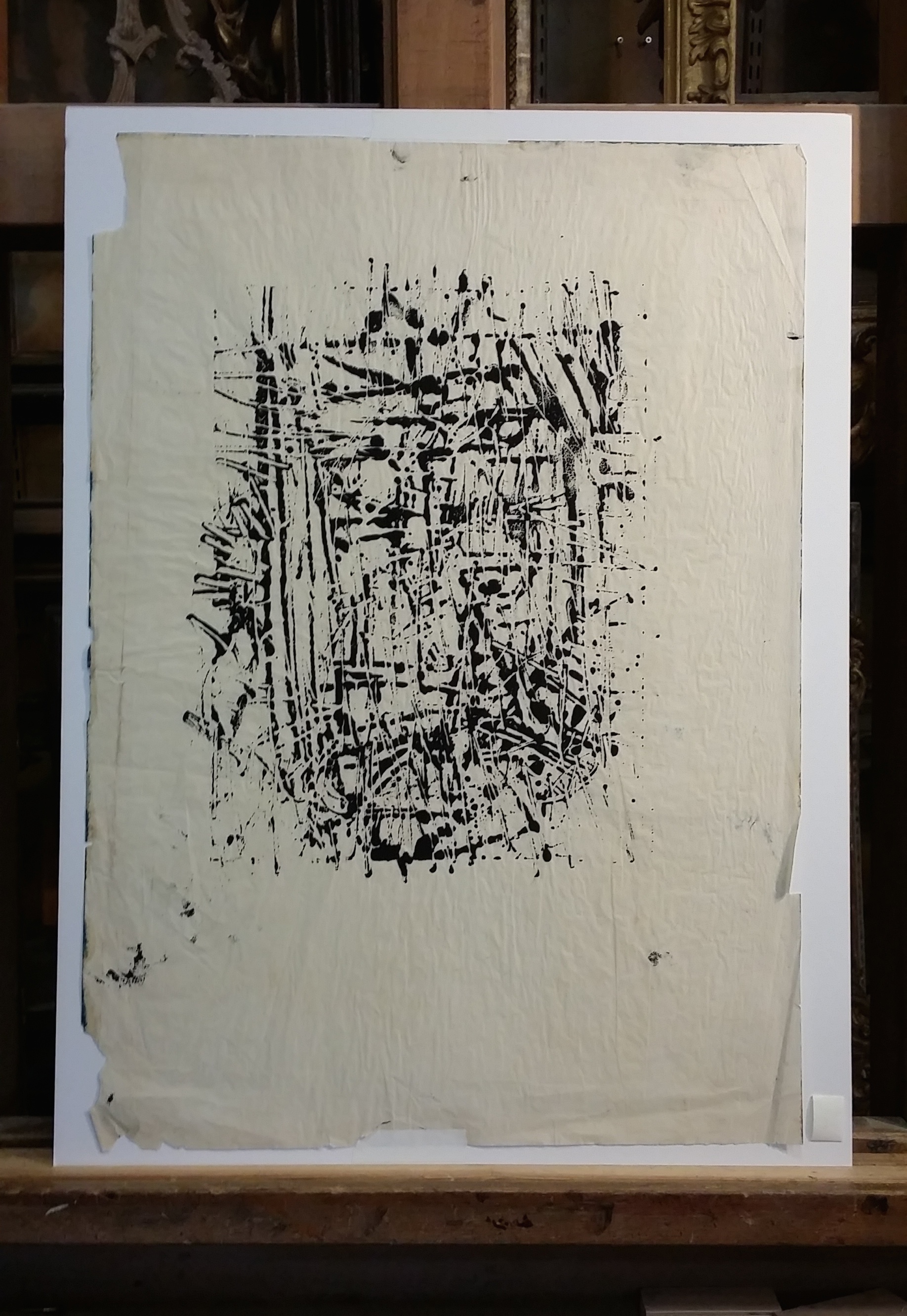 Hamburg Lithograph by Stuart Sutcliffe